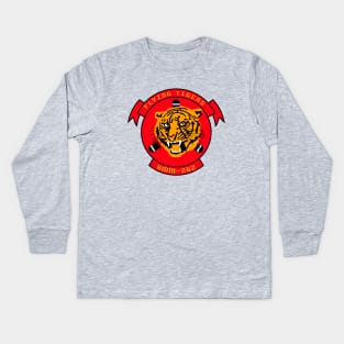 HMM 262 Flying Tigers Kids Long Sleeve T-Shirt